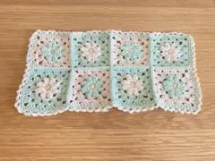 モチーフ編み お花のマルチカバー グラニースクエア