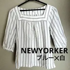 NEWYORKER　ブラウス　5分袖レディースのサムネイル