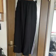 再値下げ！！LEPSIM ストライプ 黒 ワイドパンツ