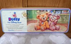 ダッフィー　缶　シェリーメイ　お菓子空き缶　ディズニー【最終値下げ】
