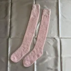 tutuanna チュチュアンナ ルームソックス モコモコ靴下 ライトピンク