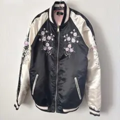 ALGONQUINS アルゴンキン 刺繍 スカジャン ジャケット ブルゾン - メルカリ