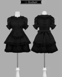 dimmoire 絶メイドワンピース2 BLACK