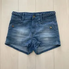 レトロ デニムショートパンツ サイズ38