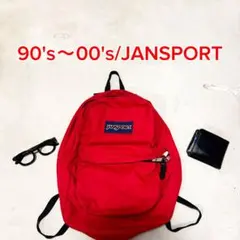 【希少】00's jansport リュック　赤　レッドswag archiveのサムネイル