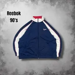 90s Reebok トラックジャケット ベクター刺繍 オーバーサイズのサムネイル