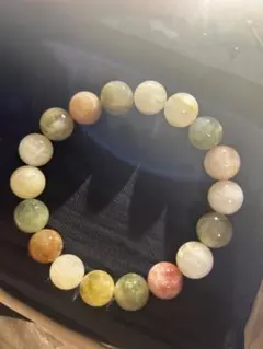 底値！天然石　ミックスムーンストーン　ブレスレット