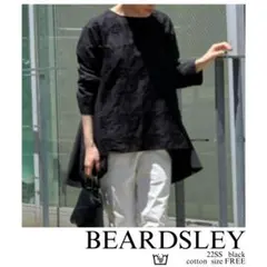 BEARDSLEY ビアズリー フラワーレース チェック Aライン チュニック 