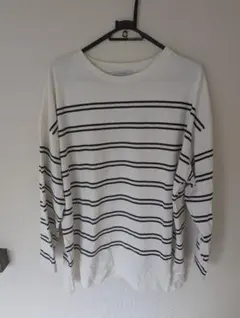 未使用JOURNAL STANDARD コットンボーダープルオーバー