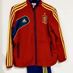 【希少】adidas スペイン代表 ウインドブレーカー 上下セット 150cm