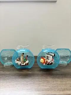 ONE PIECE ワンピの実 海賊船 2種セット カプセル付き