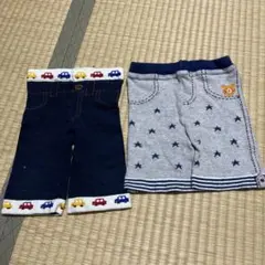 HOT-B ズボン2本セット　80cm