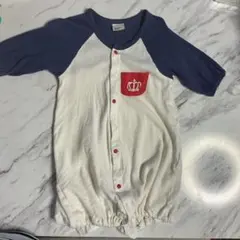 ベビー服 オール ロンパース BABYDOLL カラフルロンパース Fサイズのサムネイル