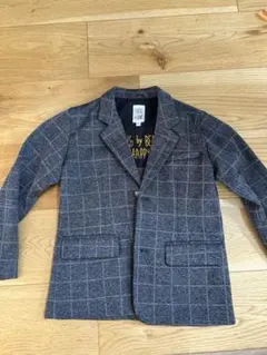 BEAMS mini チェック柄 ブレザー スーツ セットアップ 120