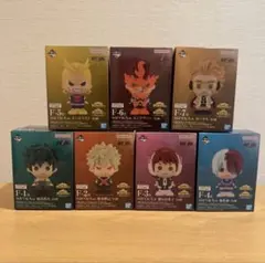 ヒロアカ　一番くじ　F賞コンプリート　SOFVICちゅ　ソフビクちゅコンプセット