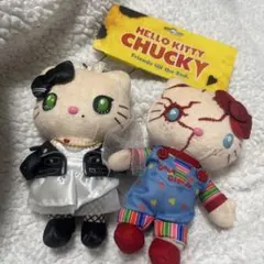 チャッキー ハローキティ ぬいぐるみ3体セット USJ ユニバ ホラー