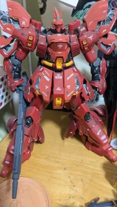 RG サザビーFF キャンディー塗装品 ロングライフル付き - メルカリ