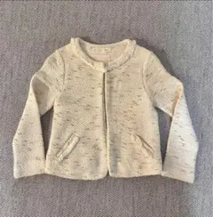 美品❤︎ ZARAキッズ　ノーカラージャケット　110㎝