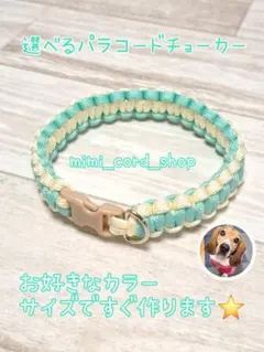 選べるパラコードチョーカー バックルタイプ(^-^)