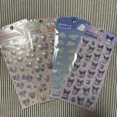 サンリオ ぷくっとシール 4種セット
