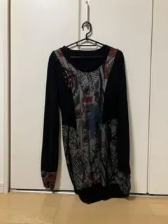 00 archive y2k opium 古着 ロンt long sleeve