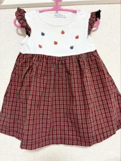 ファミリア　半袖ワンピース　チュニック　80