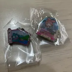 サンリオ キャラクター ご当地ピンズコレクション 箱根限定　2個セット