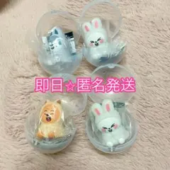 straykids ガチャ ライトマスコット SKZOO スキズ　4個