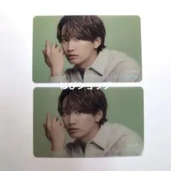 藤原丈一郎 なにわ男子 Make up day 通常盤 クリアソロカード 2枚