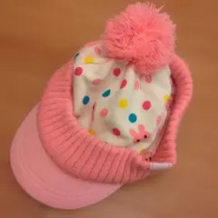 ミキハウス　ホットビスケッツ　ニット帽