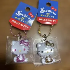 ぷっくりったいプチボールチェーン　ヒョウ柄