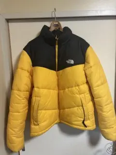 THE NORTH FACE ダウンジャケット Lサイズ イエロー/ブラック