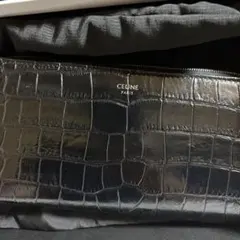 CELINE クロコダイルレザー 長財布のサムネイル
