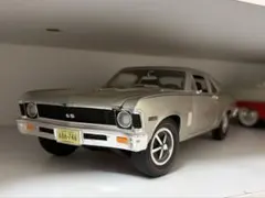 最安値　1/18 アメ車　ミニカー　シボレー　ノバ　1969のサムネイル