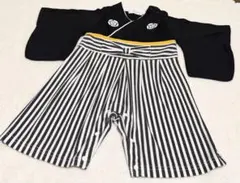 ベビー袴 男の子 ７０ 袴ロンパース お食い初め こどもの日 七五三 お正月