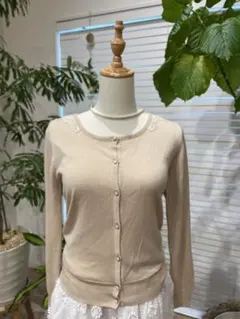 Afta All ベージュ カーディガン レディース M 秋冬