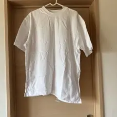 ホワイト 半袖 Tシャツ サイドスリットのサムネイル