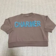 branshesキッズ100cm長袖起毛トレーナー　薄手　長袖トップスのサムネイル