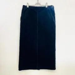 aU2310-15　Janzen　ジャンゼン　コーデュロイ　スカート　ネイビー