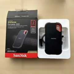 SanDisk Extreme Portable SSD 2TB 本体のサムネイル