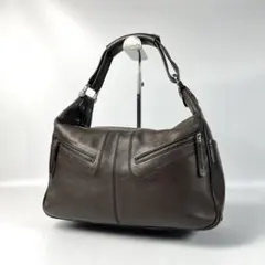 Tod’s トッズ　ミキー　ワンショルダーバッグ　ダークブラウン 肩がけのサムネイル