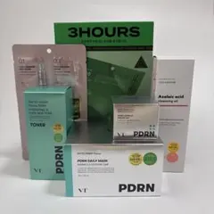 VT クレンジング、トナー、カプセルクリーム、マスク3種 計6点セット