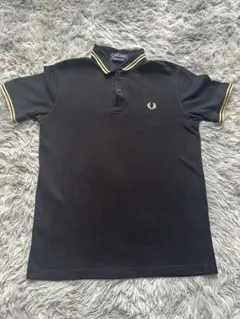 FRED PERRY ポロシャツ 黒 英国製 36サイズ