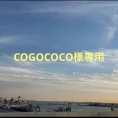 COGOCOCO様専用
