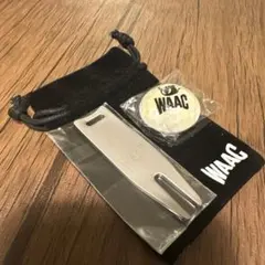 WAAC 3点セット✨マーカー　グリーンフォーク ポーチ