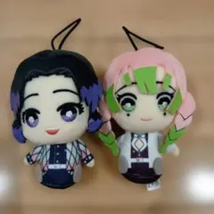 鬼滅の刃 ちみっともぬい 胡蝶しのぶ 甘露寺蜜璃 2体セット