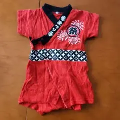 甚平ロンパース男の子　70
