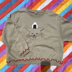 MARKEY'S マーキーズ　ネコ　おにぎり　スウェットのサムネイル