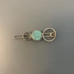 ターコイズ風ヘアピン