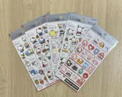 大人の図鑑シール　サンリオ 5枚セット